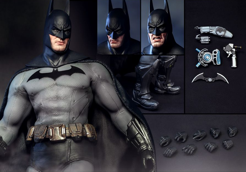 Illustration for article titled This Hot Toys Batman might be the burliest action figure ever